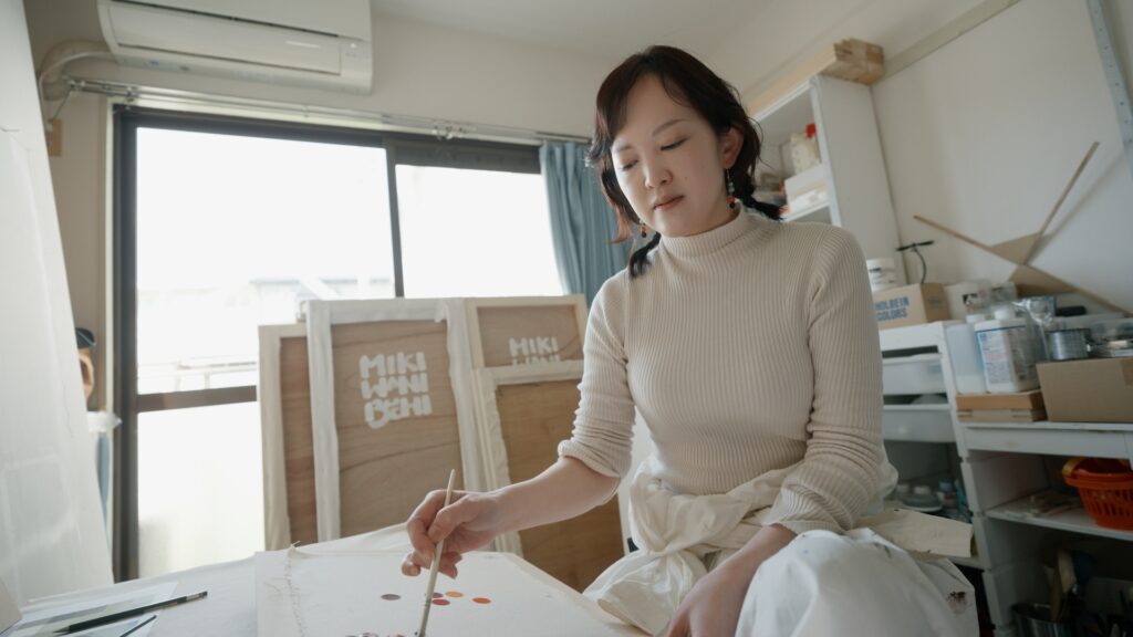 Miki Wanibuchi’s portrait.